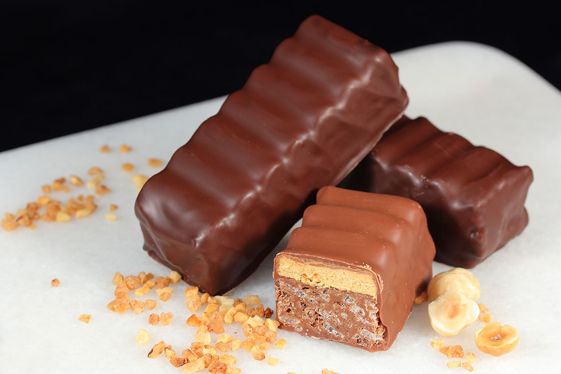 Barre crousti-délice | Gourmandises chocolatées | Pâtisserie Chocolaterie Raffin