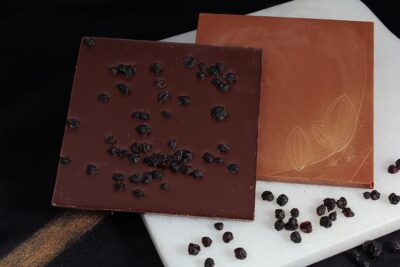 Tablette chocolat bleuets | Gourmandises chocolatées | Pâtisserie Chocolaterie Raffin
