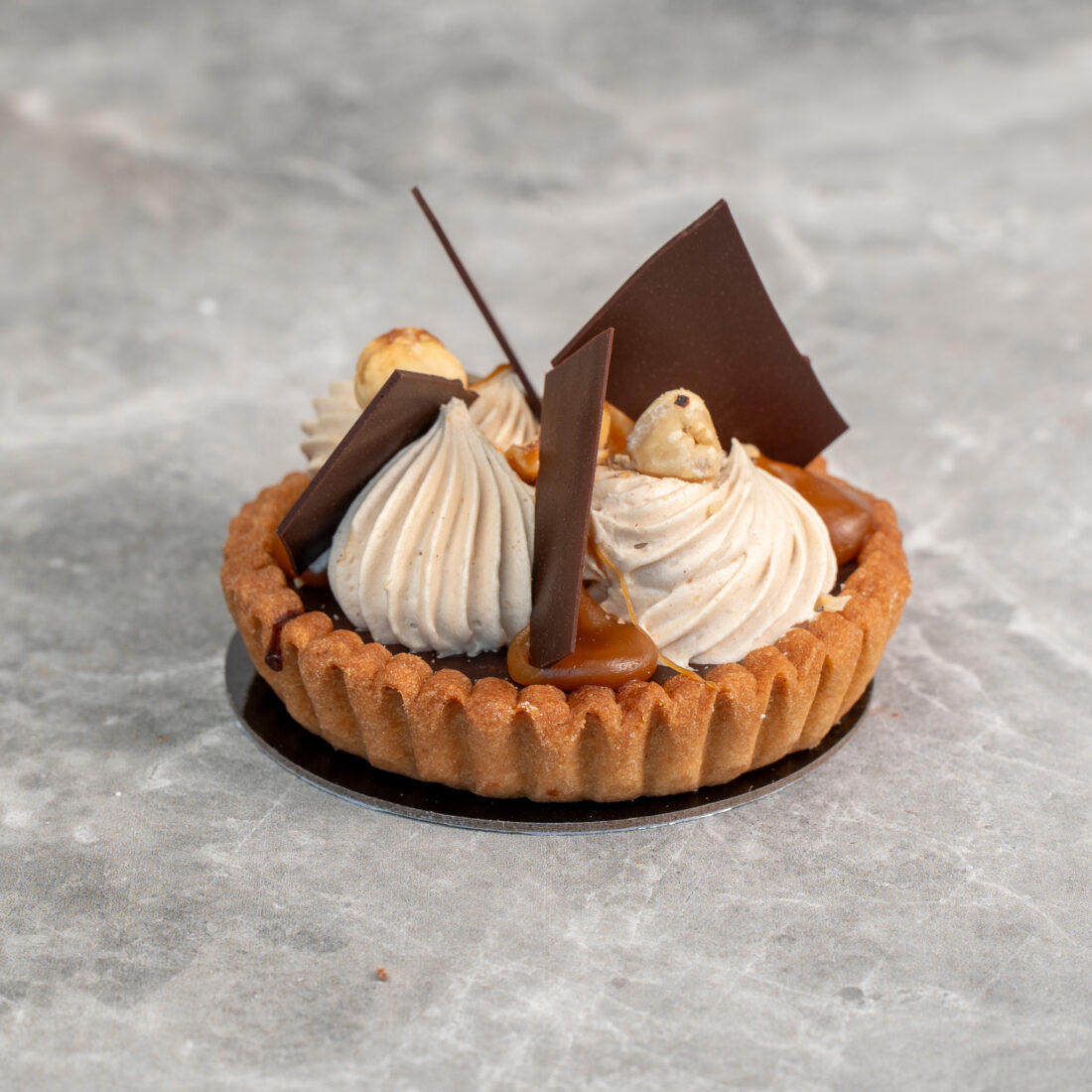 Tartelette chocolat noisettes