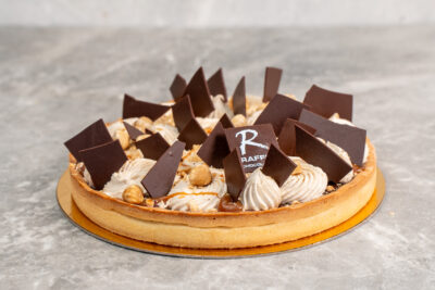 Tarte chocolat noisettes