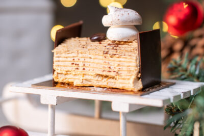 Bûchette de Noël Crème au beurre café
