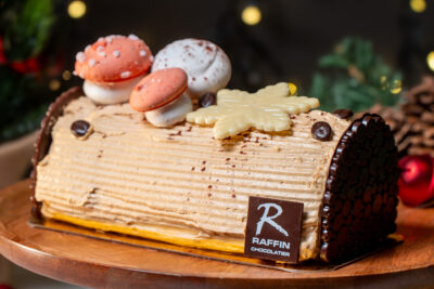 Bûche de Noël Crème au beurre café